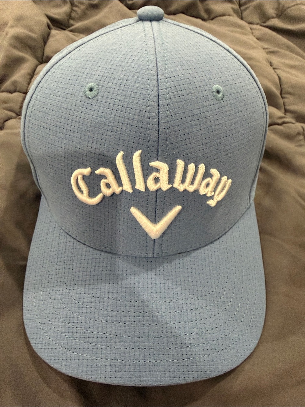 Callaway Sky Blue Performance Golf Cap with White Logo